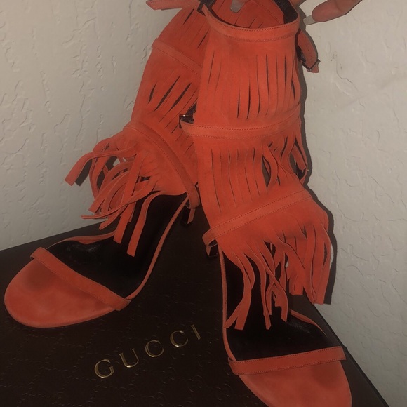 Gucci sandals size 6.5 used 2 time only , - Picture 6 of 8